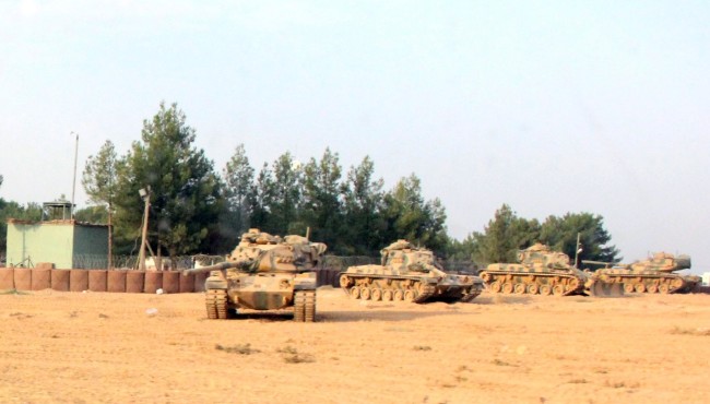 Cerablus'a harekattan ilk kareler 20