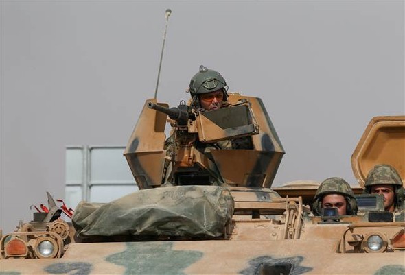 Saat saat Fırat Kalkanı: Bin yıllık taktikle girdiler 62