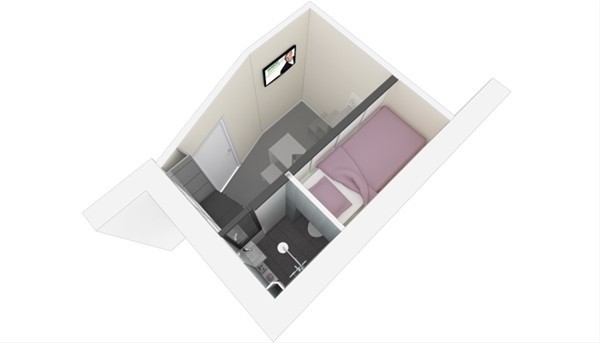 8 metrekarelik evin inanılmaz değişikliği 13