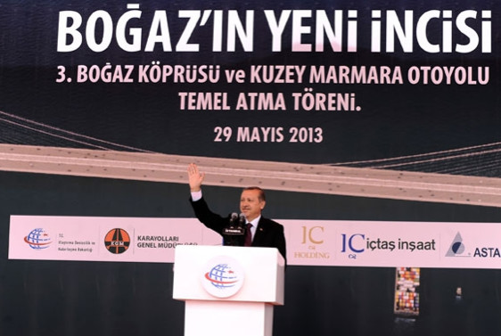 Aşama aşama Yavuz Sultan Selim Köprüsü 25