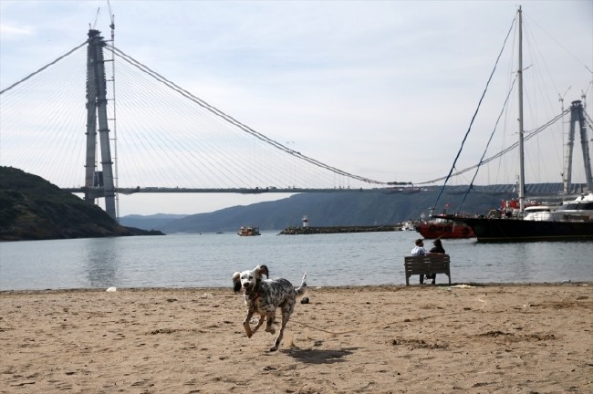 Aşama aşama Yavuz Sultan Selim Köprüsü 27