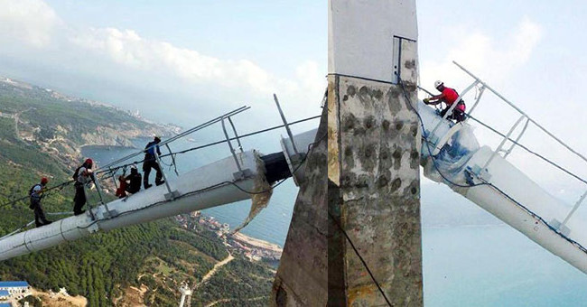 Aşama aşama Yavuz Sultan Selim Köprüsü 20