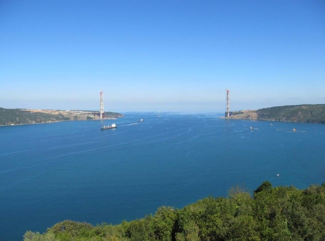 Aşama aşama Yavuz Sultan Selim Köprüsü 8