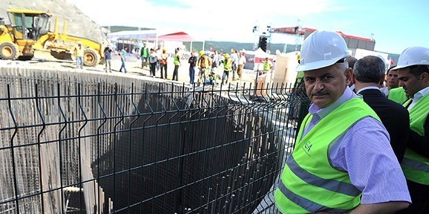 Aşama aşama Yavuz Sultan Selim Köprüsü 1