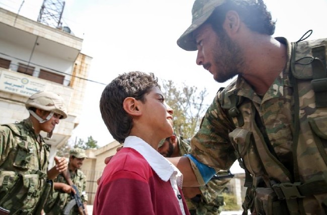 Cerablus'ta 'özgürlük' sevinci 8