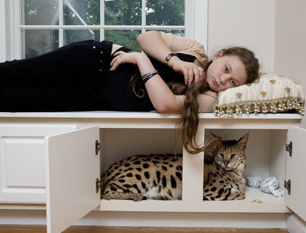 İşte hayvanlarla büyüyen tarzan kız 6