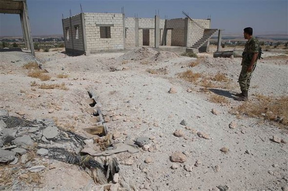 Cerablus'ta IŞİD'in 'in'leri bulundu 5