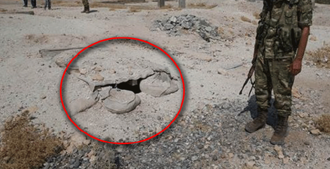 Cerablus'ta IŞİD'in 'in'leri bulundu 1