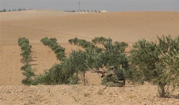 İşte TSK destekli ÖSO'nun Sacur Çayı'ndan ilk görüntüleri 12
