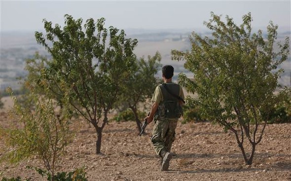 İşte TSK destekli ÖSO'nun Sacur Çayı'ndan ilk görüntüleri 14