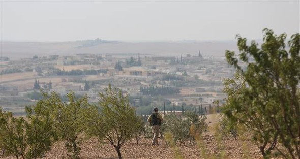 İşte TSK destekli ÖSO'nun Sacur Çayı'ndan ilk görüntüleri 26
