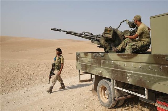 İşte TSK destekli ÖSO'nun Sacur Çayı'ndan ilk görüntüleri 29