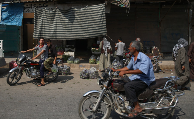 Türk gazeteciler TSK'nın desteği ile Cerablus'a girdi 5