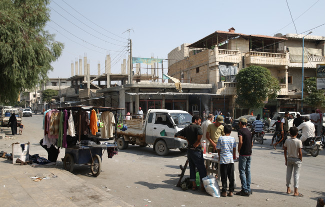 Türk gazeteciler TSK'nın desteği ile Cerablus'a girdi 6