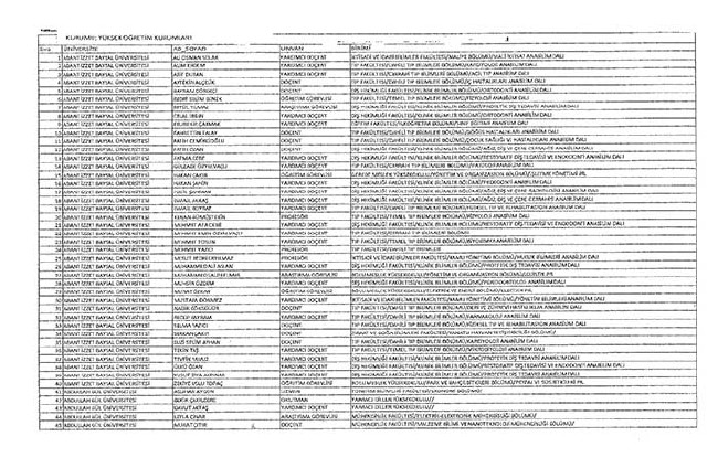 Bakanlıklar ve bağlı kuruluşlarda ihraç edilen memurlar - 2 17