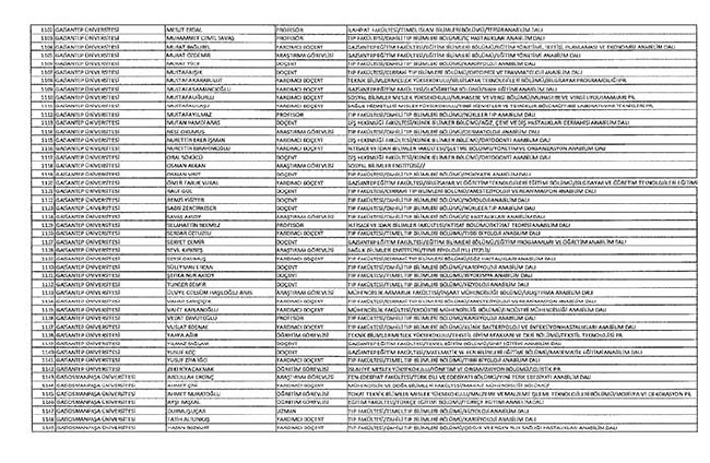 Bakanlıklar ve bağlı kuruluşlarda ihraç edilen memurlar - 2 40