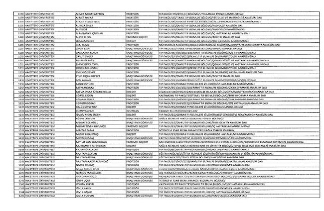Bakanlıklar ve bağlı kuruluşlarda ihraç edilen memurlar - 2 42