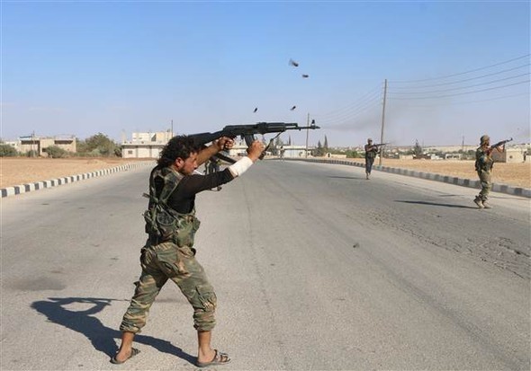 IŞİD sınırdan atıldı, Azez-Cerablus birleşti 37