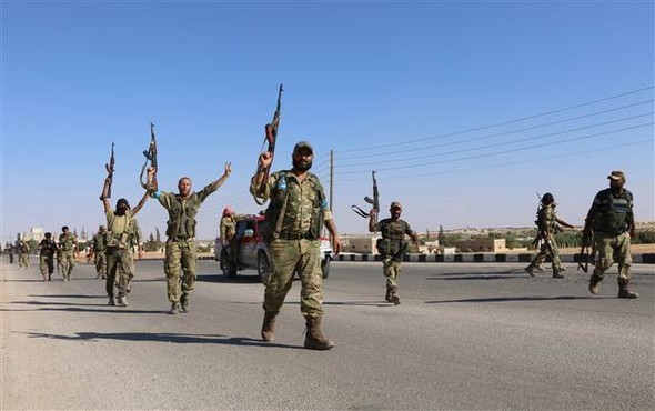 IŞİD sınırdan atıldı, Azez-Cerablus birleşti 38