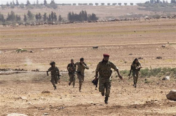 IŞİD sınırdan atıldı, Azez-Cerablus birleşti 39