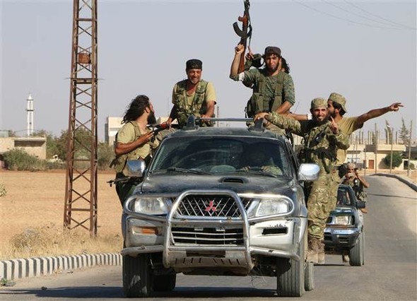 IŞİD sınırdan atıldı, Azez-Cerablus birleşti 43