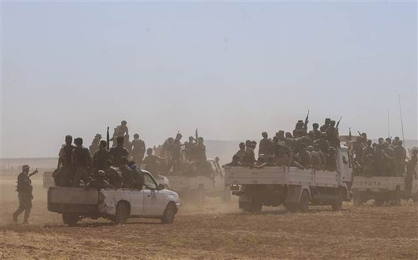 IŞİD sınırdan atıldı, Azez-Cerablus birleşti 44