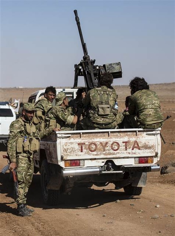 IŞİD sınırdan atıldı, Azez-Cerablus birleşti 30