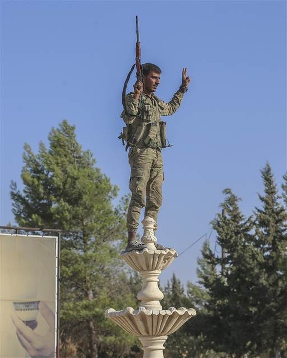 IŞİD sınırdan atıldı, Azez-Cerablus birleşti 2