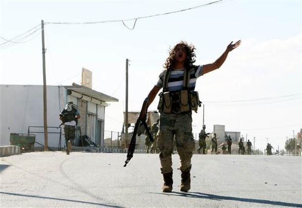 IŞİD sınırdan atıldı, Azez-Cerablus birleşti 12