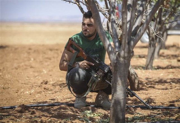 IŞİD sınırdan atıldı, Azez-Cerablus birleşti 13