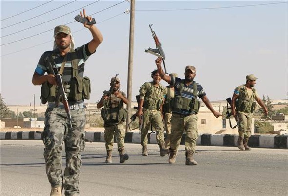 IŞİD sınırdan atıldı, Azez-Cerablus birleşti 15