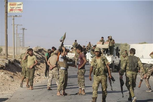 IŞİD sınırdan atıldı, Azez-Cerablus birleşti 17