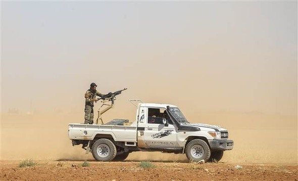 IŞİD sınırdan atıldı, Azez-Cerablus birleşti 19