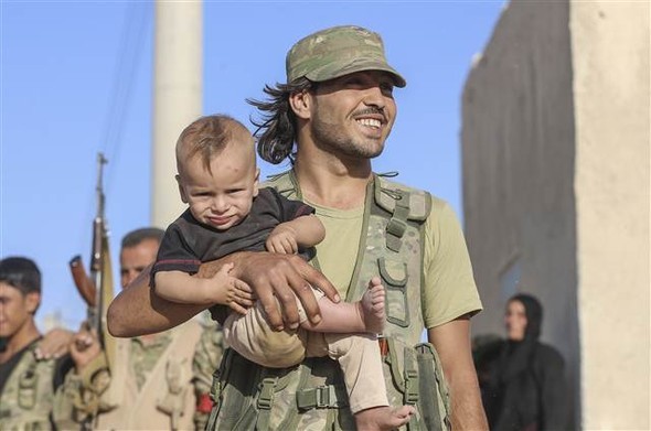 IŞİD sınırdan atıldı, Azez-Cerablus birleşti 23