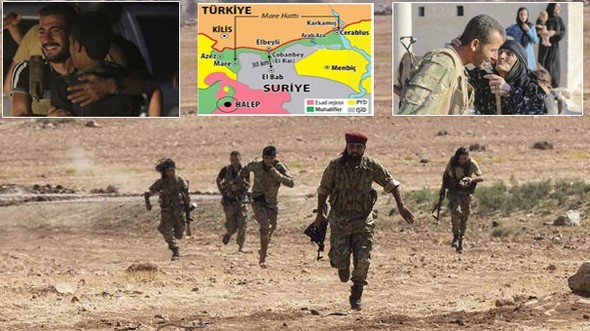 IŞİD sınırdan atıldı, Azez-Cerablus birleşti 26