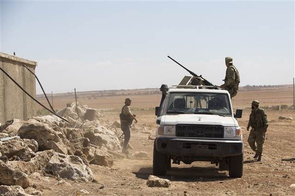 IŞİD sınırdan atıldı, Azez-Cerablus birleşti 33