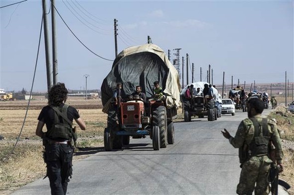 IŞİD sınırdan atıldı, Azez-Cerablus birleşti 35