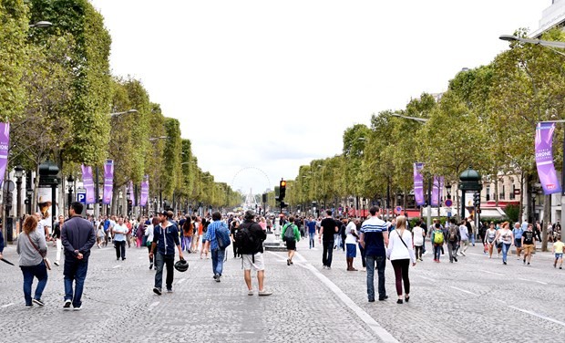 Paris'te drone yarışı 6