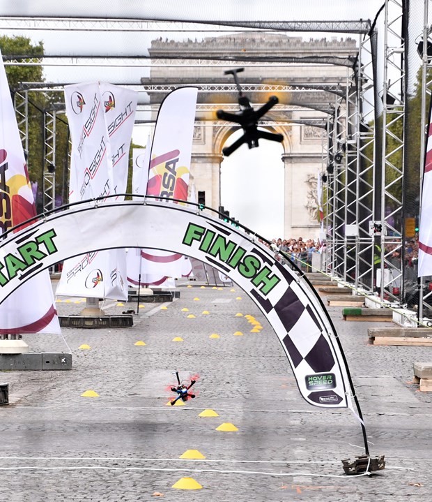 Paris'te drone yarışı 7