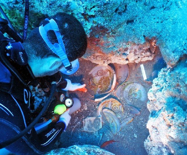 Dünyanın en zengin tabak batığı Antalya'da 4