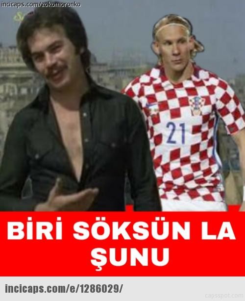 Hırvatistan-Türkiye maçı capsleri! 1