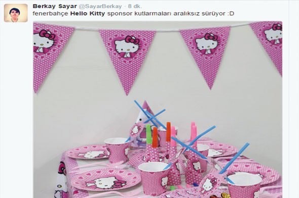 Fenerbahçe, Hello Kitty ile sosyal medyayı yıktı 10