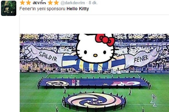Fenerbahçe, Hello Kitty ile sosyal medyayı yıktı 8