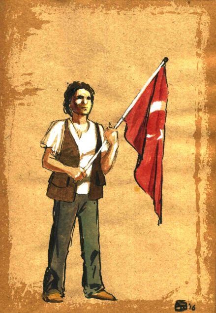 15 Temmuz destanı çizgilerle yeniden can buldu 5