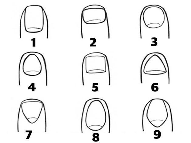 Tırnak şekline göre insan kişiliği 1