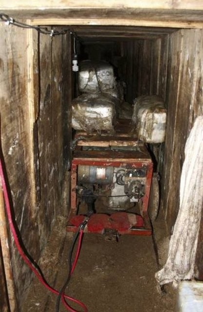 ABD ile Meksika arasında uyuşturucu tüneli 15