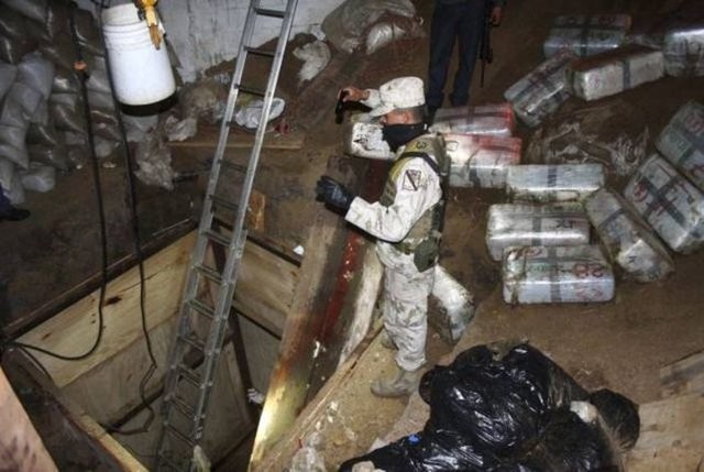 ABD ile Meksika arasında uyuşturucu tüneli 2