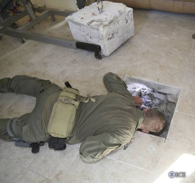 ABD ile Meksika arasında uyuşturucu tüneli 23