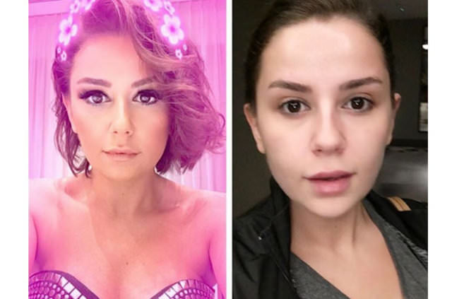 Ünlülerin makyajsız halleri 16