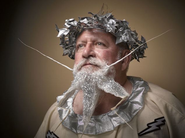 En iyi sakal ve bıyık için yarıştılar 16